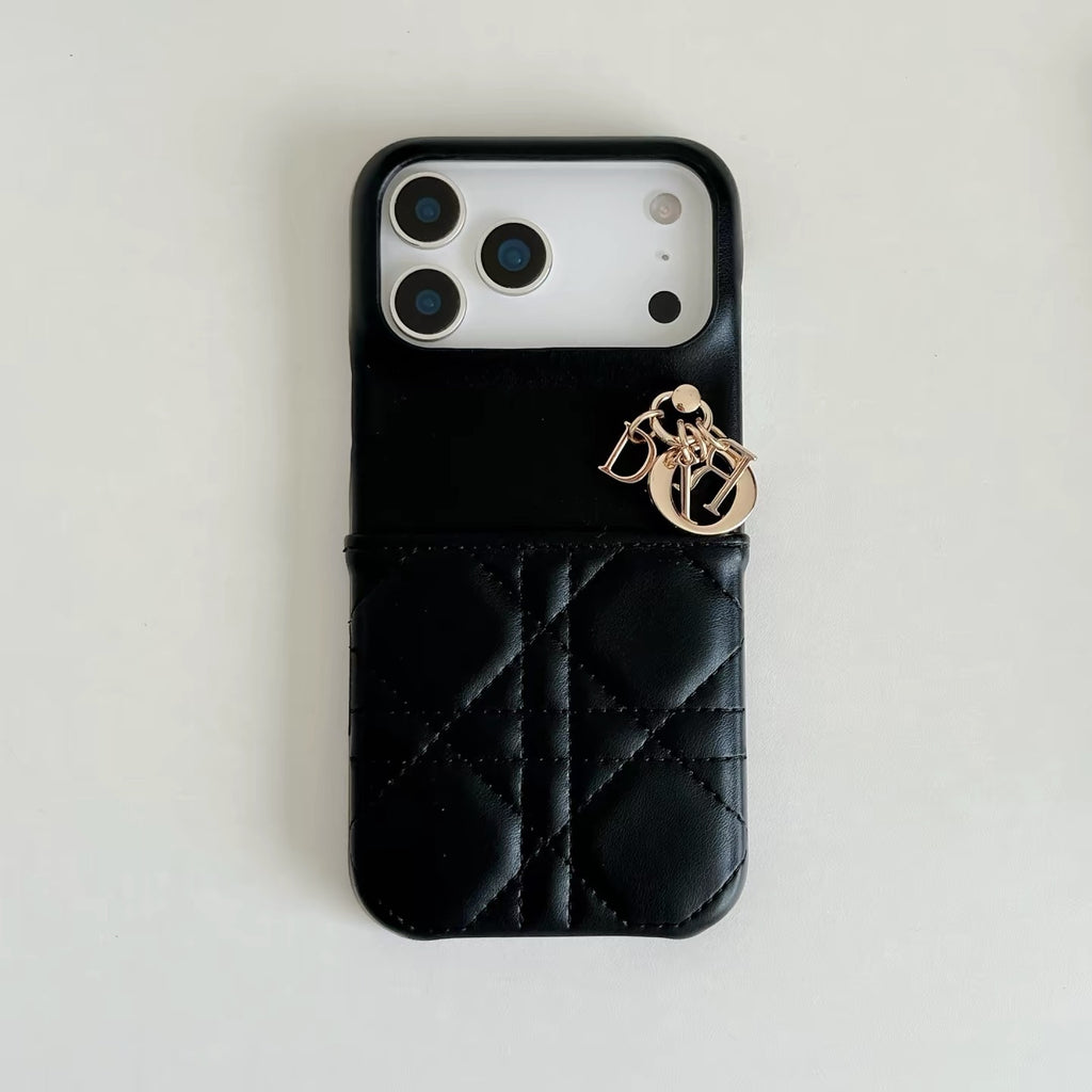 Timeless Elegance Quilted Leather Phone Case ✨