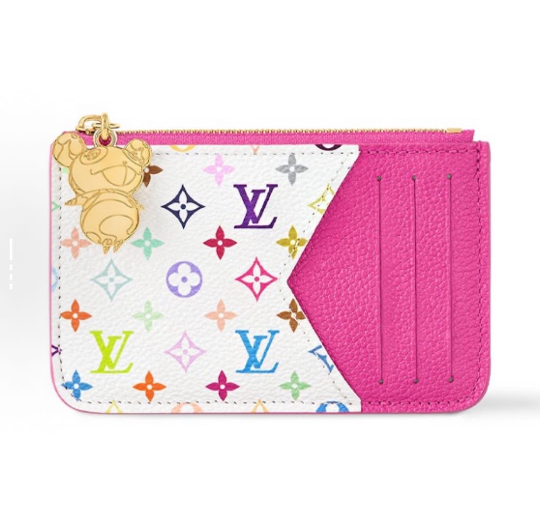 colorful Heritage Monogram Coin Pouch Charms ✨🎨