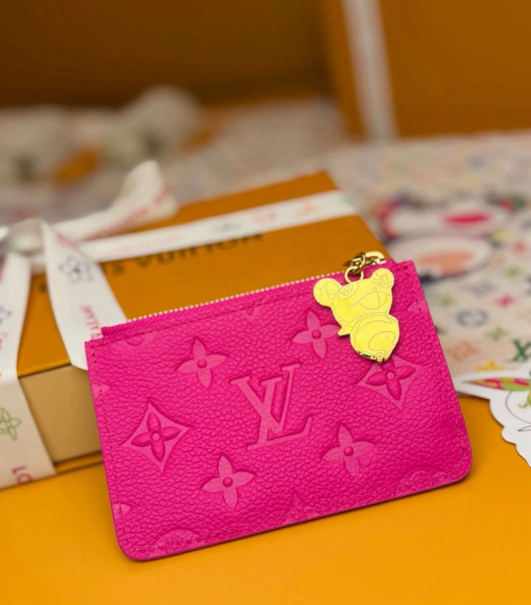 colorful Heritage Monogram Coin Pouch Charms ✨🎨