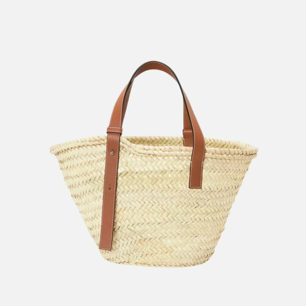 Timeless Heritage Woven Basket Bag