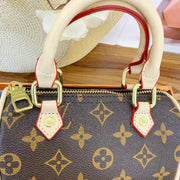 Classic Print Mini Boston Bag