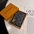Vintage-Inspired Monogram Compact Wallet Collection