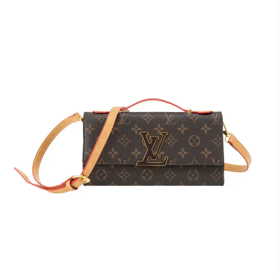 Monogram Flap Square Bag