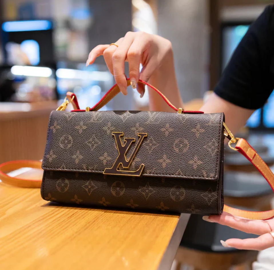 Monogram Flap Square Bag