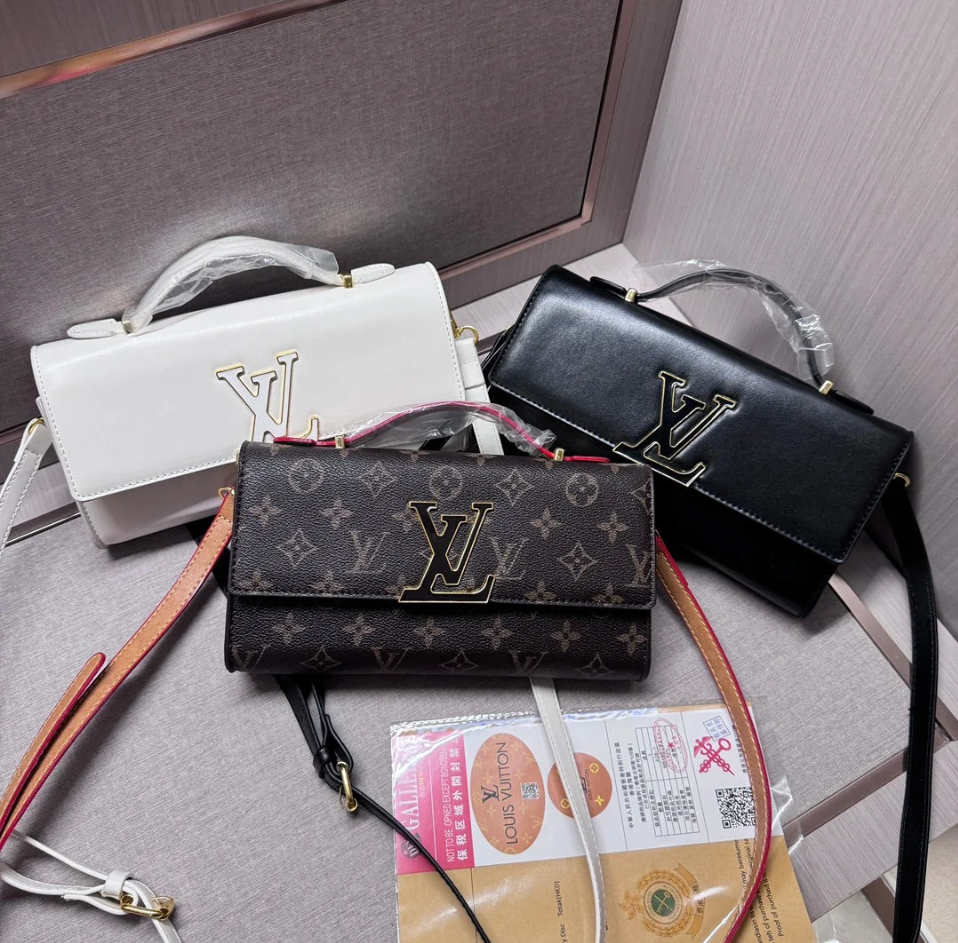 Monogram Flap Square Bag