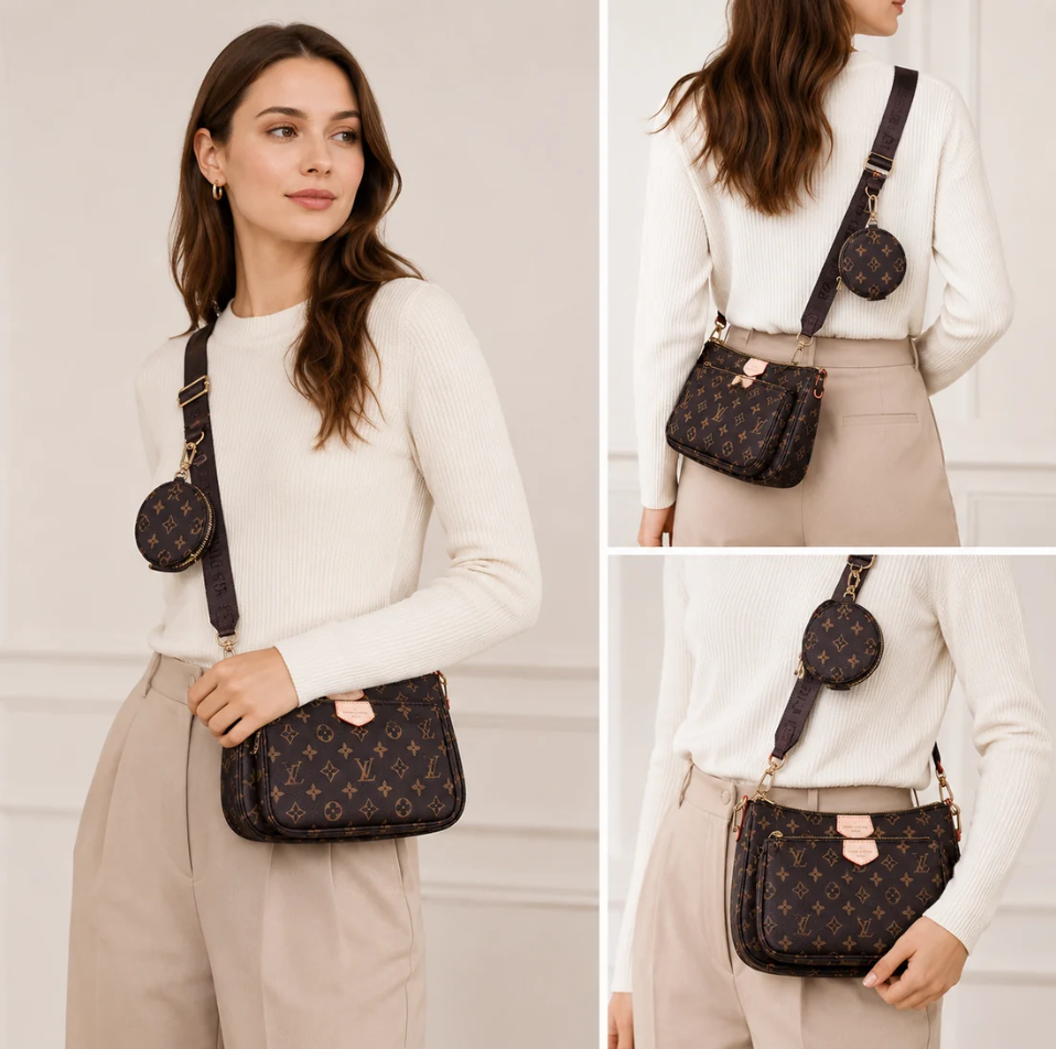Classic Monogram 3-in-1 Modular Crossbody Bag Set