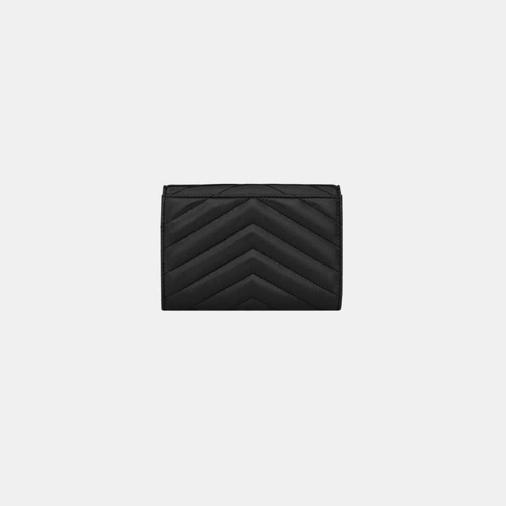 Timeless Quilted Envelope Wallet