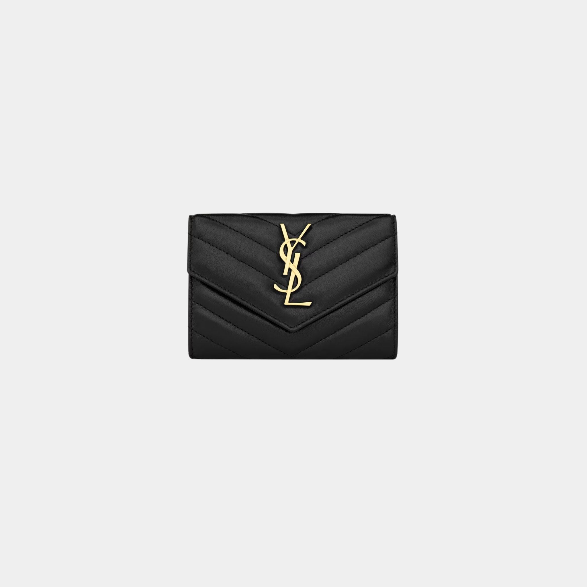 Timeless Quilted Envelope Wallet
