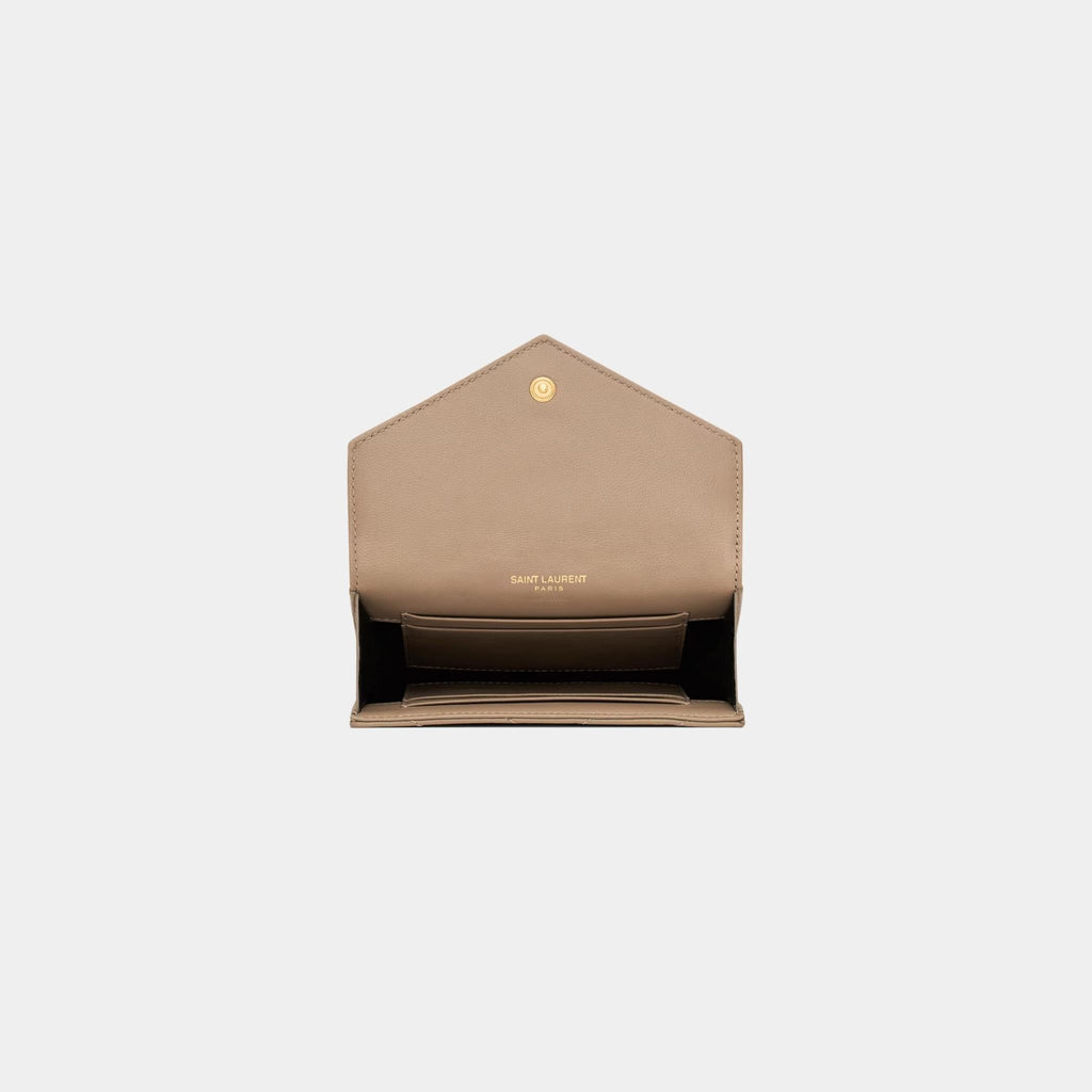 Timeless Quilted Envelope Wallet